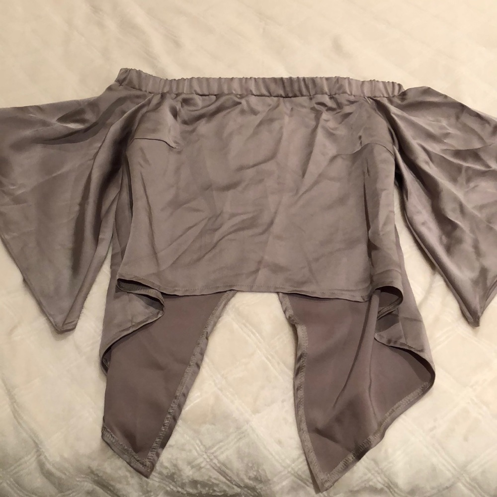 Taupe top